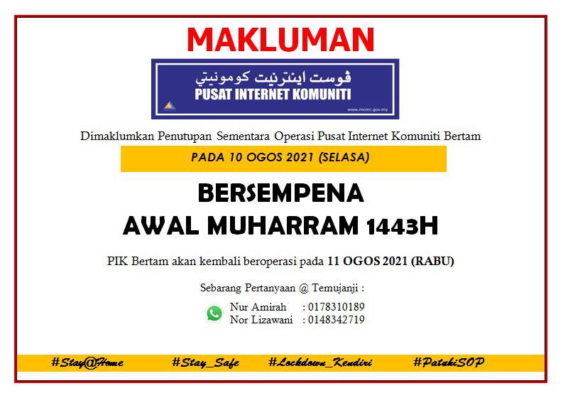 notis penutupan