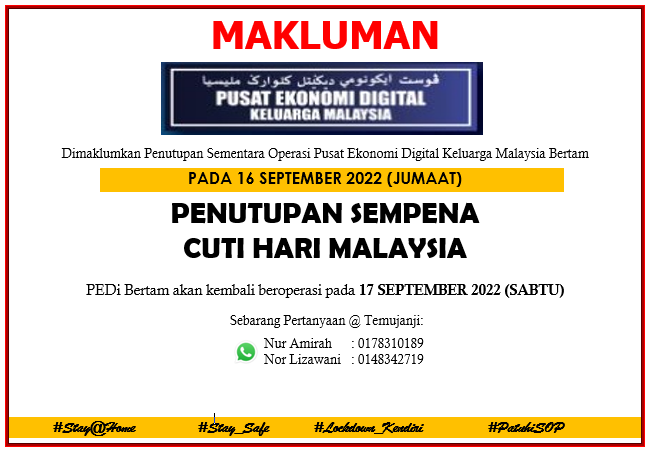 notis hari malaysia